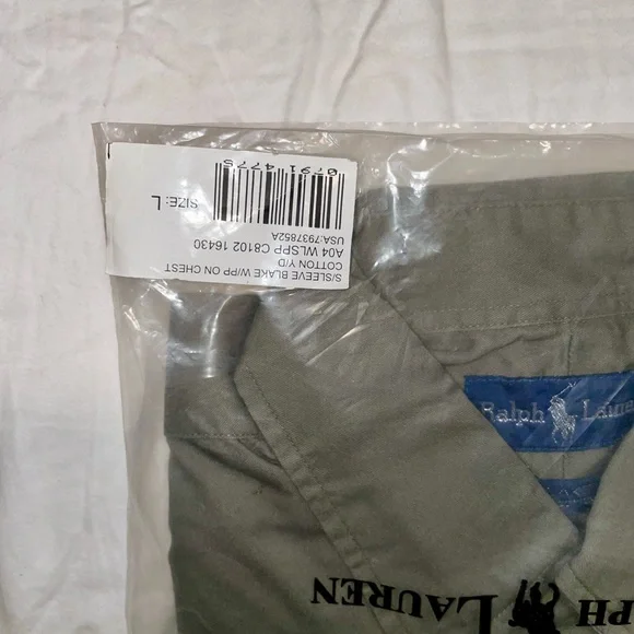 Ralph Lauren Men's Olive Button Down Shirt - Picture 4 of 9